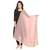 Fabric and Lace Pink Organza Party & Festive Women's Dupatta or Chunni