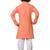 Kids Orange Kurta Pajama Set For Boys`