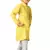 Kids Yellow Kurta Pajama Set For Boys