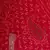 Red Printed Chiffon Saree With Blouse