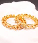 White bangles-and-bracelets