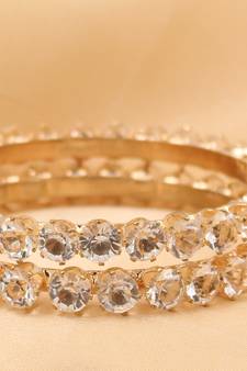 Gold bangles-and-bracelets
