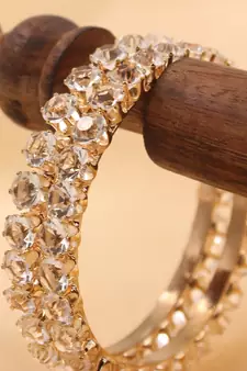 Gold bangles-and-bracelets