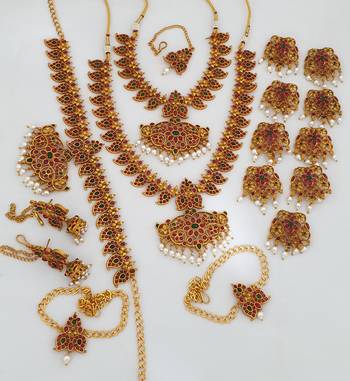 Gold bridal-kamarband 1