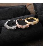 three in one delicate  ring set