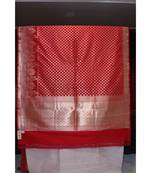 Red Handloom Silk Saree