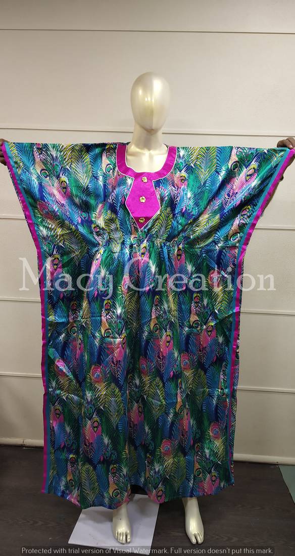 Dubai Kaftan Women Dress Islamic Max Fancy Morocco Caftan Farasha Long Gown 0826