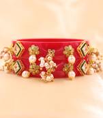 Red bangles-and-bracelets