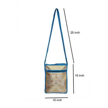 Lalhaveli Women Fashion Handbag Cross Body Bag Purse (Turquoise) 5