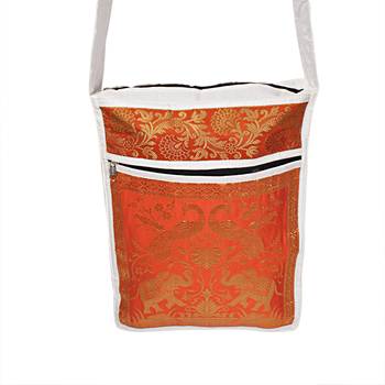 Lalhaveli Traditional Style Gift for Girlfriend & Wife Fashion Bag Shoulder Bag Handbag Purse Pouch (White) 3