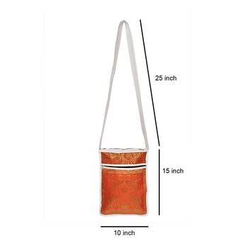 Lalhaveli Traditional Style Gift for Girlfriend & Wife Fashion Bag Shoulder Bag Handbag Purse Pouch (White) 5
