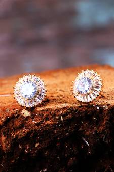 american diamonds Alloy Earrings