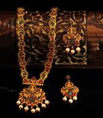 gold plated Alloy necklace-sets