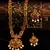 gold plated Alloy necklace-sets