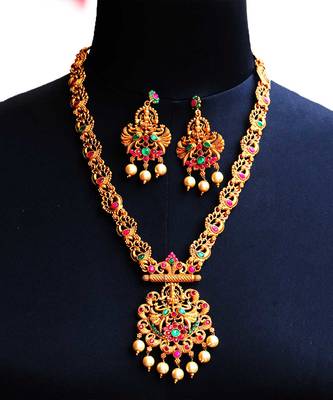 gold plated Alloy necklace-sets 2