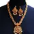 gold plated Alloy necklace-sets