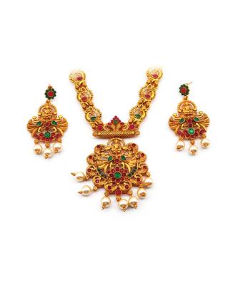 gold plated Alloy necklace-sets 4