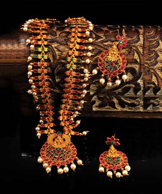 gold plated Alloy necklace-sets 2
