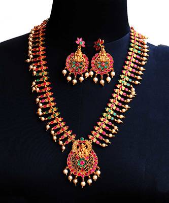 gold plated Alloy necklace-sets 3