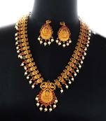gold plated Alloy necklace-sets
