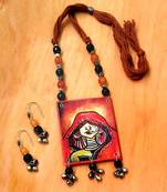 Brown agate necklaces