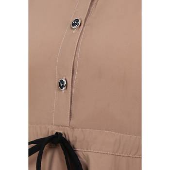 Dual colored Designer abaya- Beige-Black 5