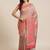 Grey woven pure viscose saree with blouse