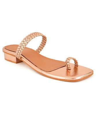 Braided rosegold strap 1
