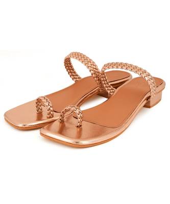 Braided rosegold strap 2