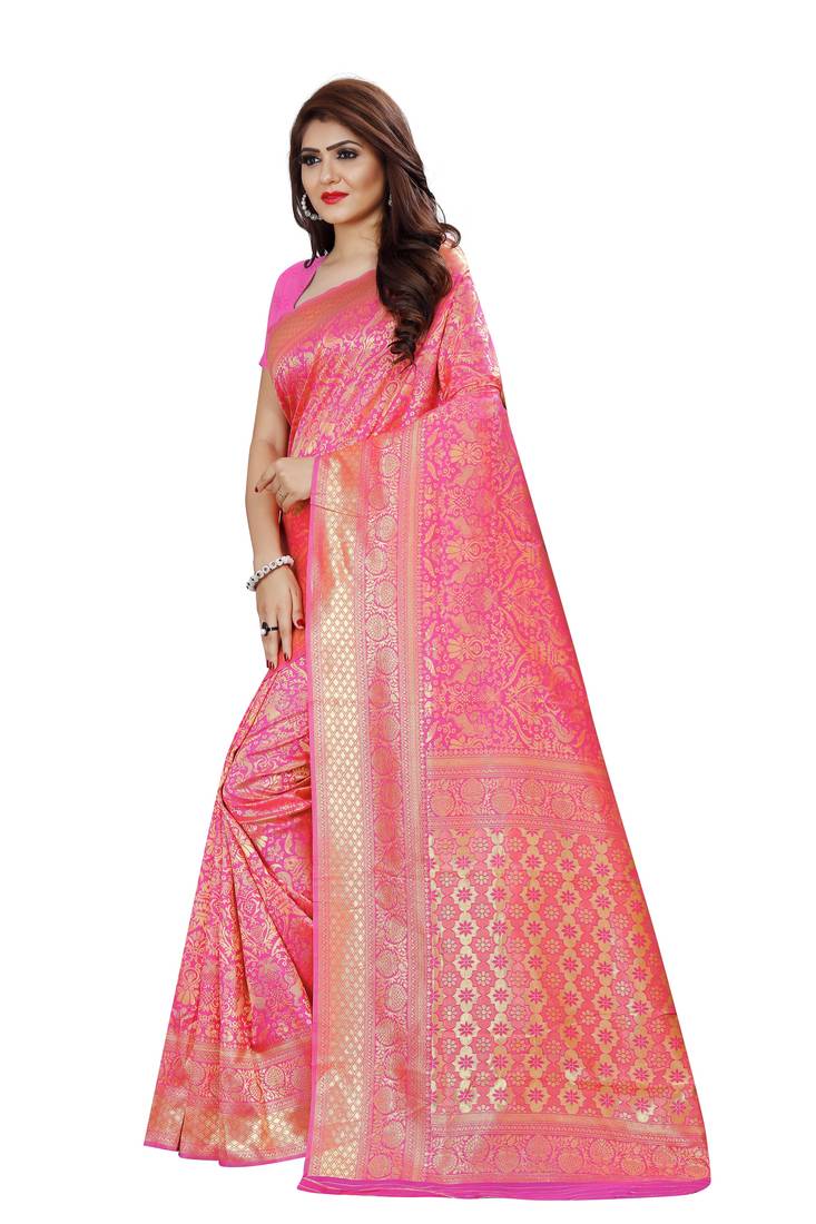 Tissue silk saree