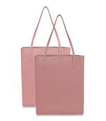 NFI essentials Shopping Large Tote Bags for Ladies | Travel Bag for Women | Big Hand Bag for Women Totes (Pack of 2)