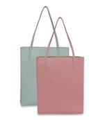 NFI essentials Shopping Large Tote Bags for Ladies | Travel Bag for Women | Big Hand Bag for Women Totes (Pack of 2)