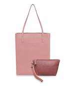 NFI essentials Shopping Tote Bags & Cosmetic Pouch Travel Bag for Women | Big Hand Bag for Women Totes