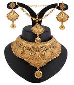 Brown cubic zirconia necklace-sets