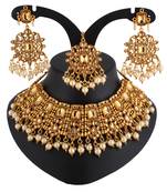 Brown cubic zirconia necklace-sets