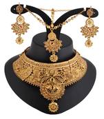 Brown cubic zirconia necklace-sets