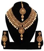 Brown cubic zirconia necklace-sets