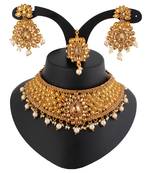 Brown cubic zirconia necklace-sets