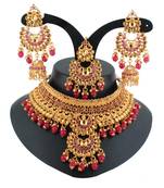 Purple cubic zirconia necklace-sets