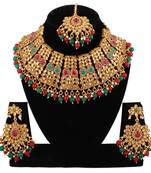 Multicolor cubic zirconia necklace-sets
