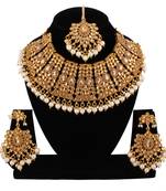 Brown cubic zirconia necklace-sets