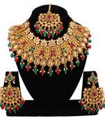 Multicolor cubic zirconia necklace-sets