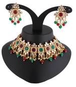 Multicolor cubic zirconia necklace-sets