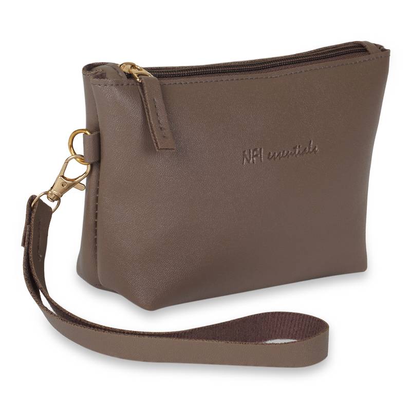 NFI essentials Makeup Pouches for Women Stylish Makeup Bag Accessories Travel Cosmetic Bags Toiletry Bags (Pack of 2)