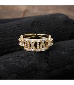 golden elegant delicate beautiful diamond ring