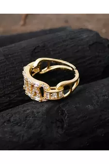 golden elegant delicate beautiful diamond ring