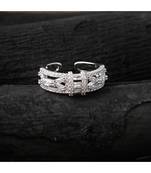 silver elegant cute delicate diamond ring