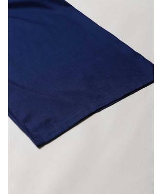 Solid Rayon Palazzo Pants Blue 5