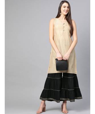 Rayon Black Sharara 5