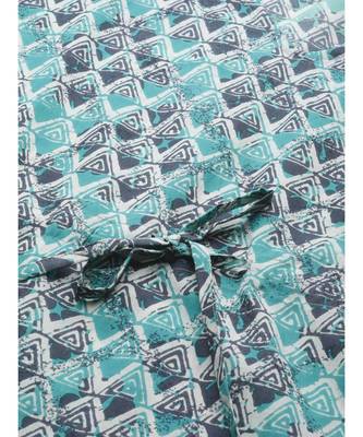 Geomatrical Printed Kaftan Night Suitmulti 4